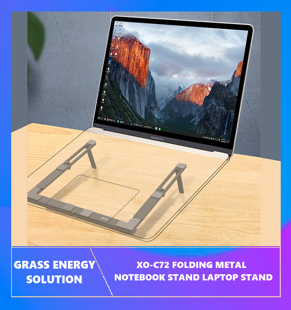 XOC72 FOLDING METAL NOTEBOOK STAND LAPTOP STAND Lazada PH