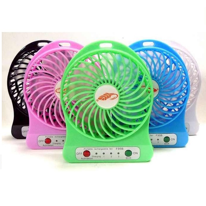 Quạt Mini 3 Tốc Độ,Có Pin Sạc
