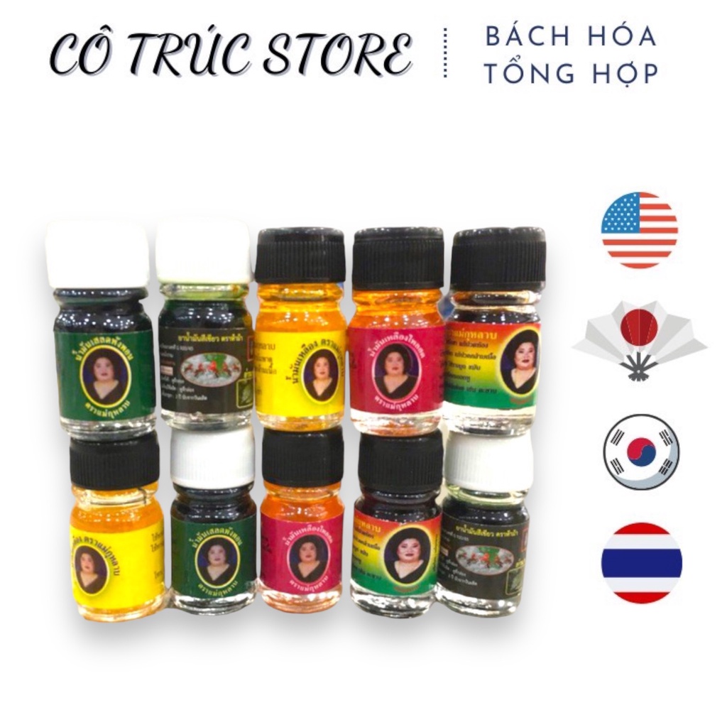 Dầu bà mập thái lan, chai 3ml