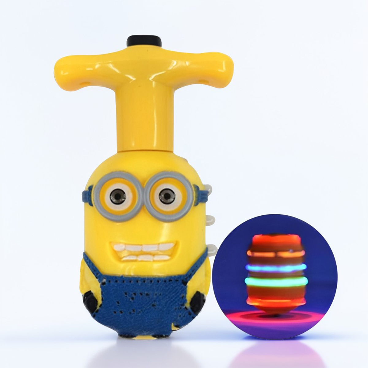 LED Light Up Flashing Spinning Tops Flashing Music Gyro Spinning Top Gyro Spinner LED Music Flash Light Gyro Toy