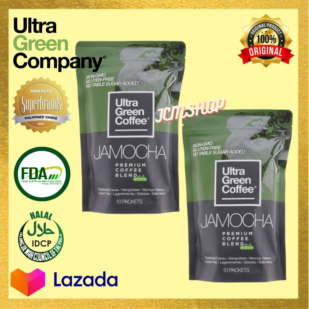 100 Original Ultra Green Coffee Jamocha (Twin Pack) Lazada PH