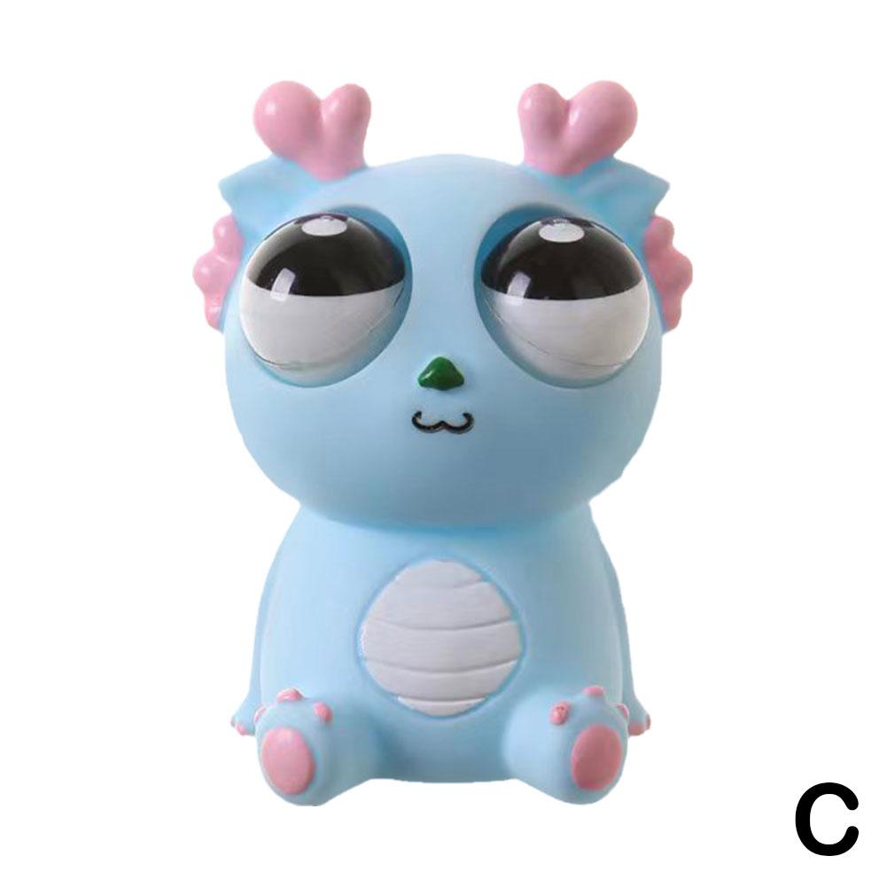 Pop Out Eyes Squeeze Toys Cabbage Bug Squeeze Decompressio Toy Chirldren Christmas Gift