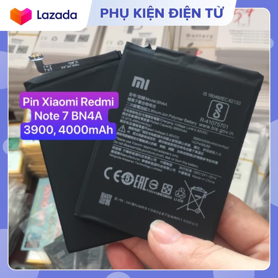 Pin Xiaomi Redmi Note 7 Note 7 Pro BN4A Dung Lượng 3200mAh