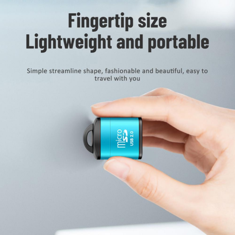 Đầu đọc thẻ mini Micro SD/Thẻ TF/Thẻ nhớ điện thoại di động đầu đọc thẻ di động Bộ chuyển đổi OTG phụ kiện máy tính xách tay Bộ chuyển đổi USB