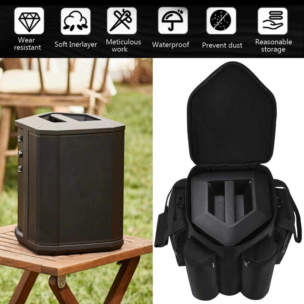 Carry Shoulder Bag Large Capacity Handle Bag Shockproof Protective Bag Adjustable Shoulder Strap for Bose S1 PRO Speaker