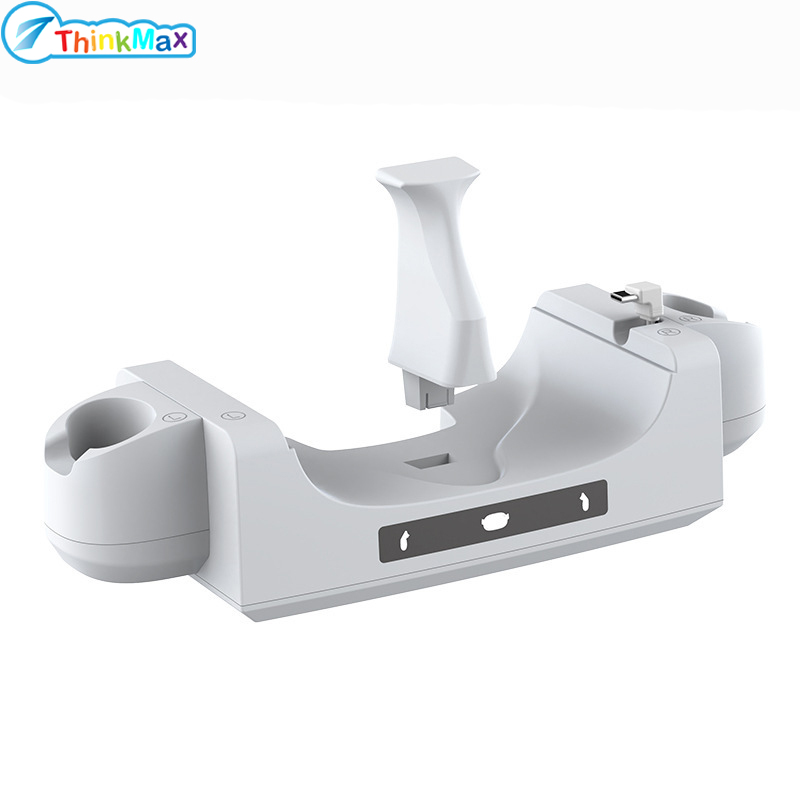 THINKMAX,100%Authentic!!Charging Station VR Headset Controller Handles Charging Dock With LED Indicator Compatible For Oculus/Meta Quest 3