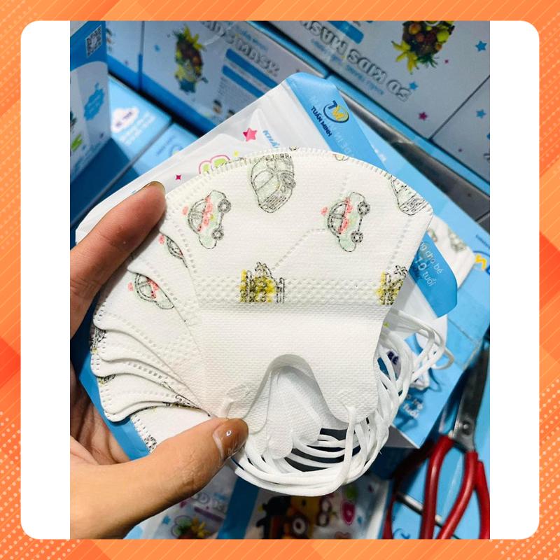 Khẩu trang 5D trẻ em hộp 100c cao cấp