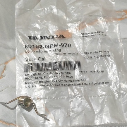 Lò xo nắp bình xăng Lead 110