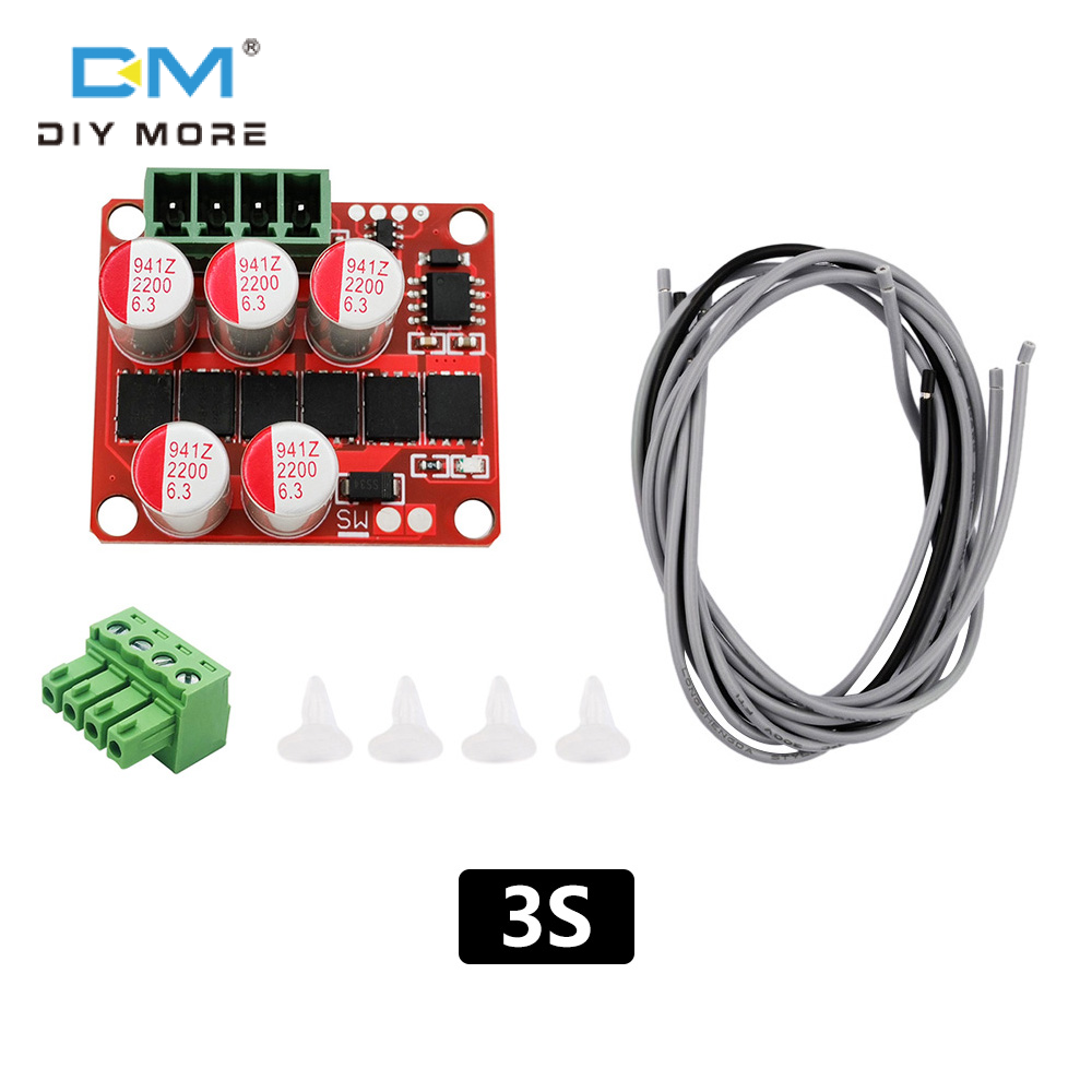 diymore Battery Active Balancer Board 3S 4S 6S 6A Capacitive Active Equalization Board Energy Transfer Board
