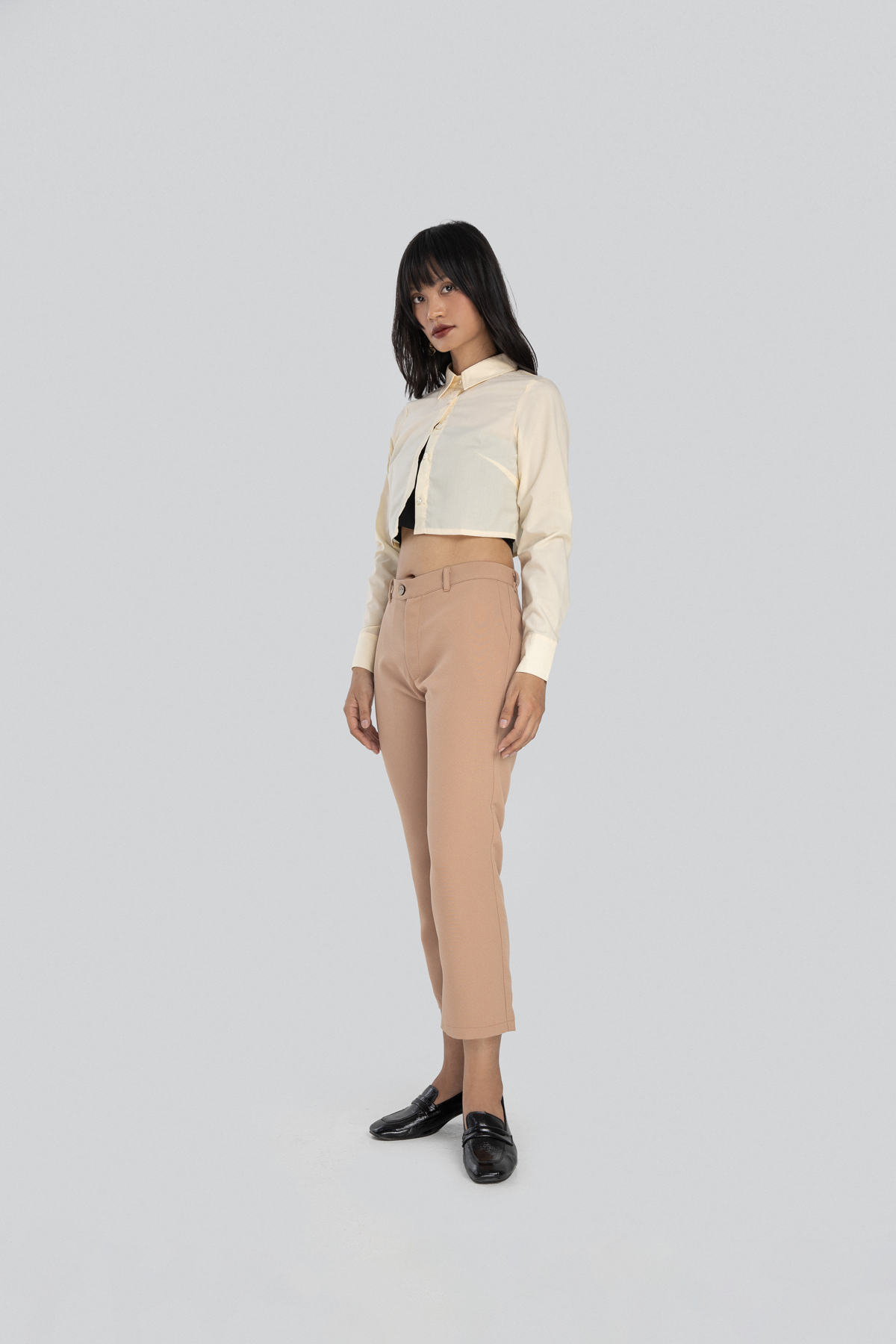 [NHẬP MÃ LAZSOCIAL50K GIẢM NGAY 12%] Quần tây MAYBI beige cơ bản