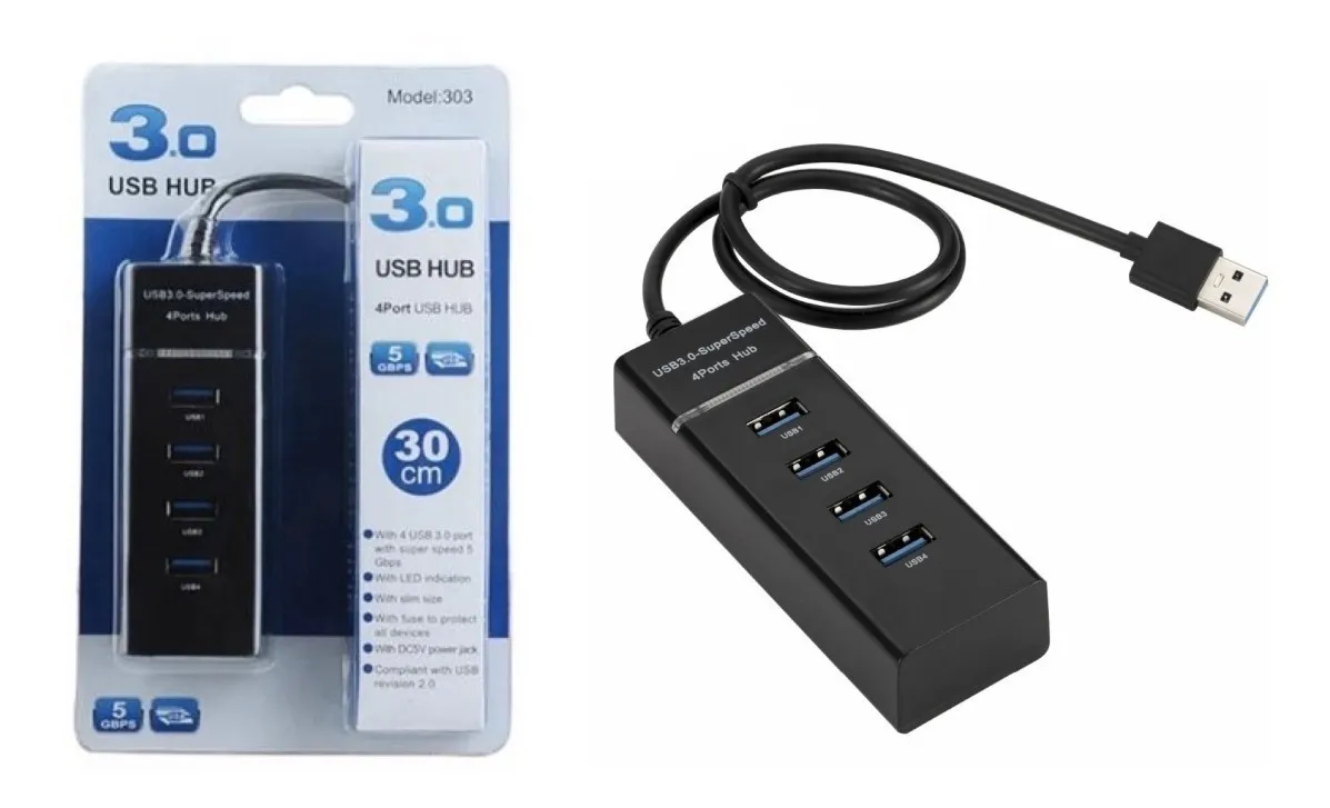 [Freeship] Ổ Chia Cổng USB, Hub Usb 1 Ra 4 Cổng Usb