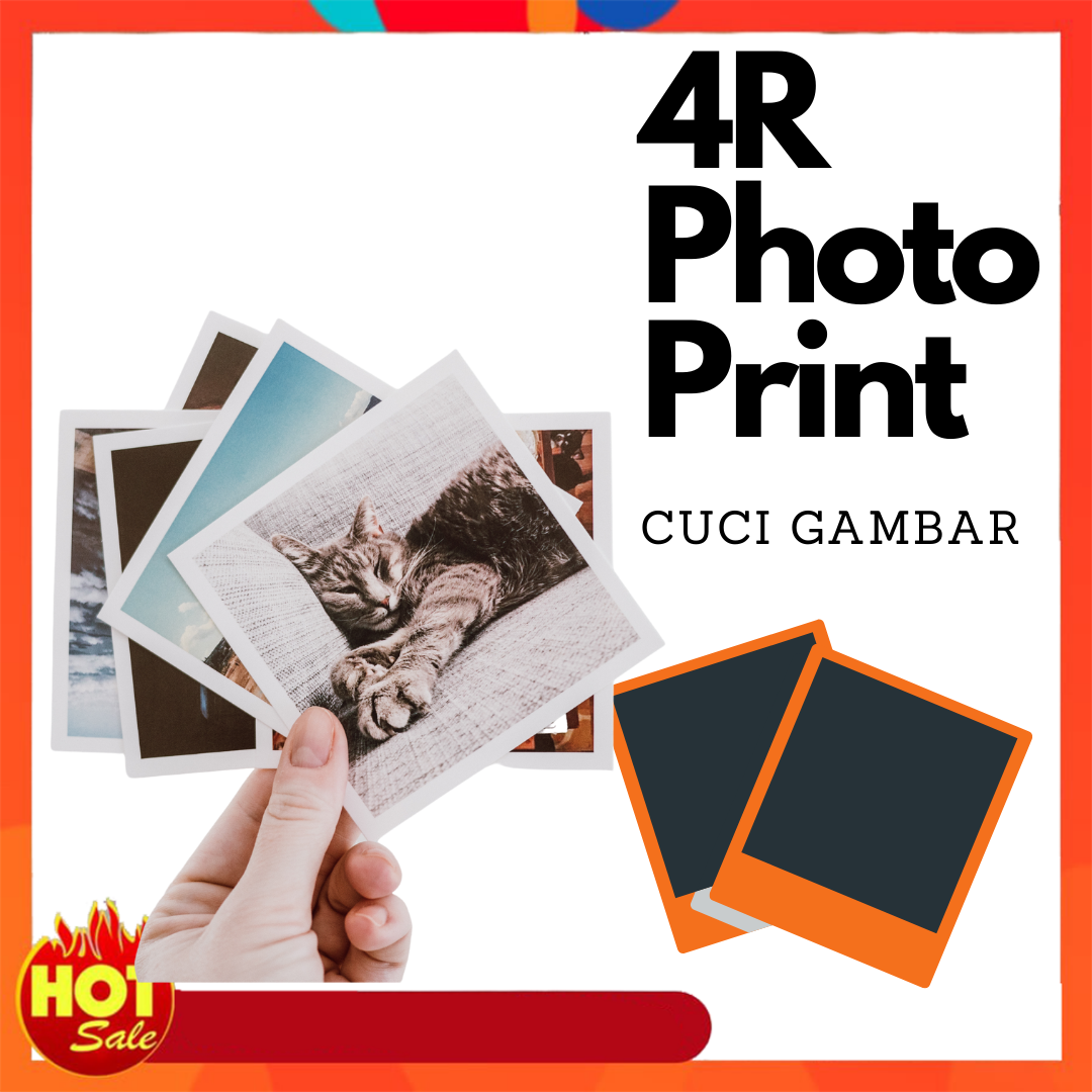 [HOT] PRINT GAMBAR SAIZ 4R photo printing [4x6 inch] Boleh print gambar