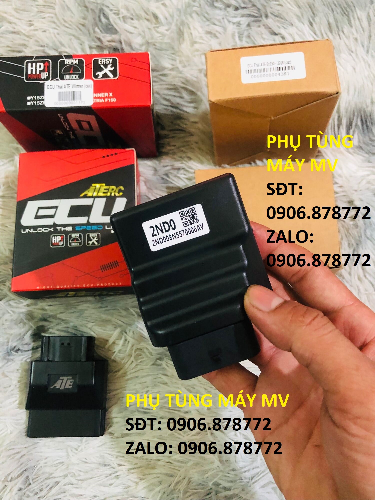 Ecu ate mở tua máy sẵn cho xe ex150/winner sonic
