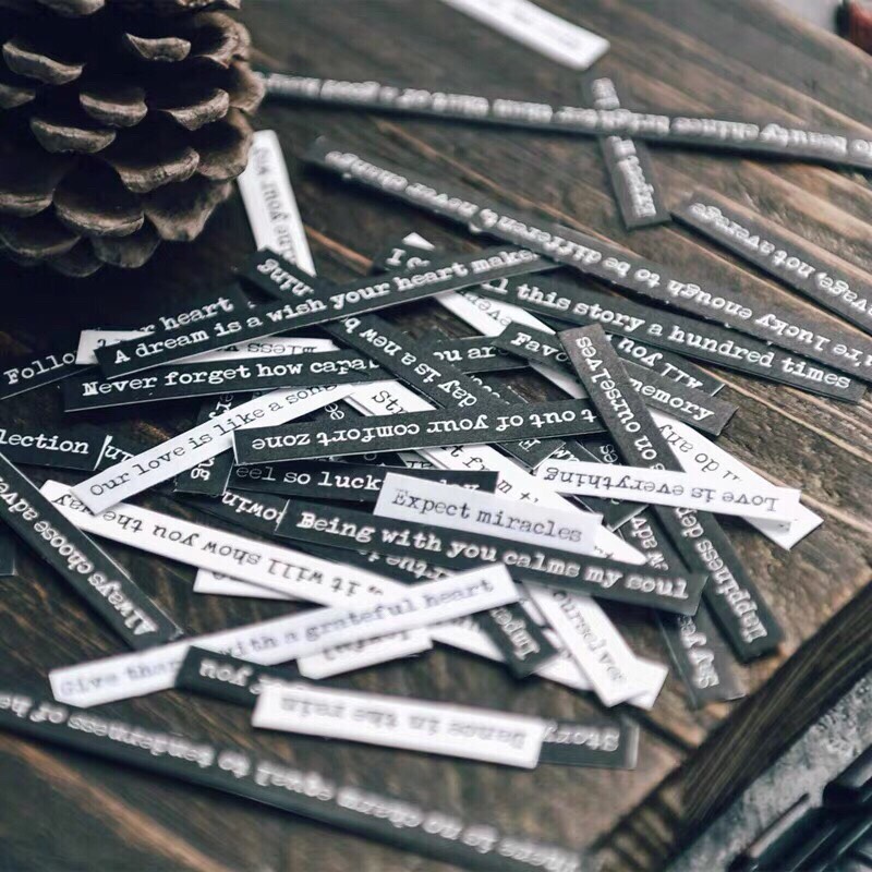 Sticker chữ