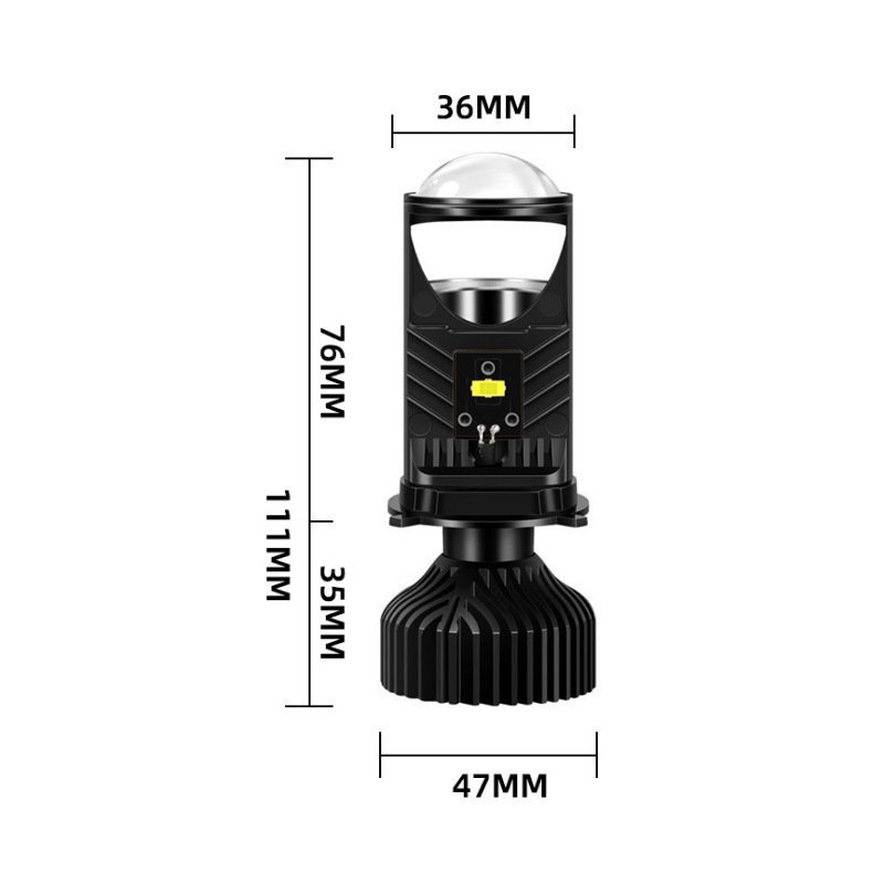 Đèn bi cầu pha led mini T9 cắt pha đẹp sáng cho xe máy