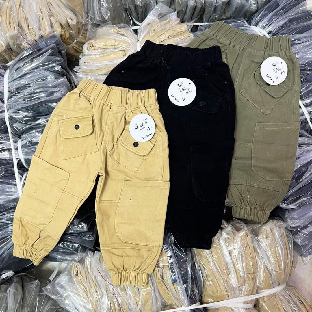 [Hoàn tiền 6%] Quần Kaki Túi Hộp Cho Bé 10-30kg❤️ Quần dài Cho Bé chất Kaki mềm đẹp co giãn tốt