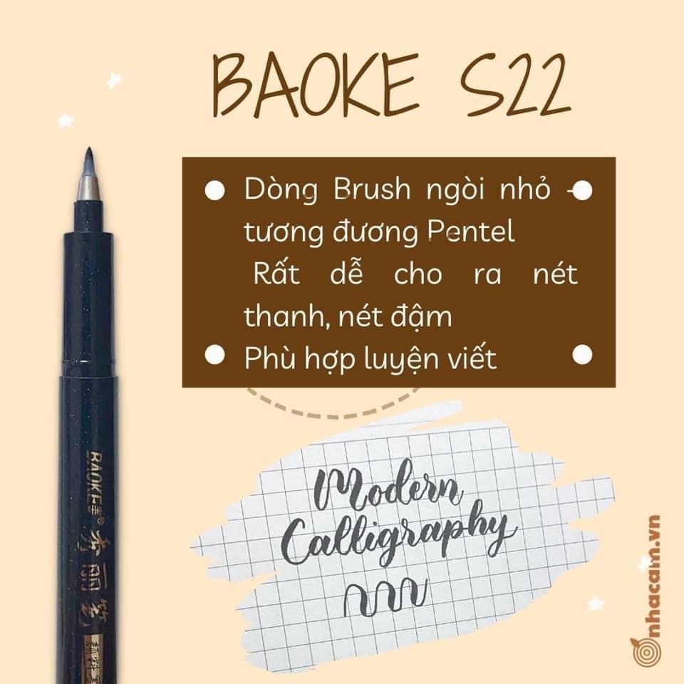 Bút Baoke Luyện Viết Calligraphy Thư Pháp Hiện Đại Nhà Cam