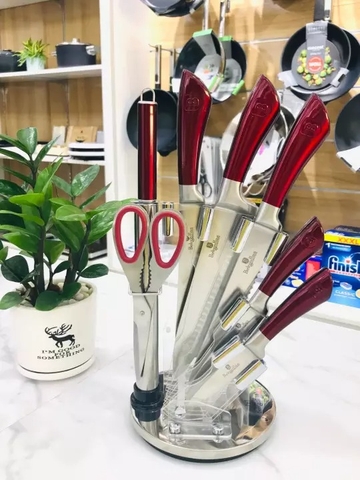 Bộ dao berlingerhaus bh/st8b màu đỏ