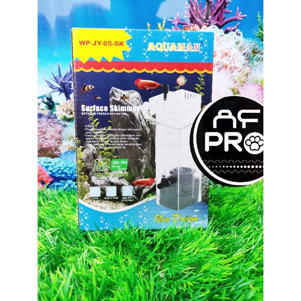 Pompa aquarium skimmer AQUAMAN SURFACE SKIMMER WP JY 05 SK