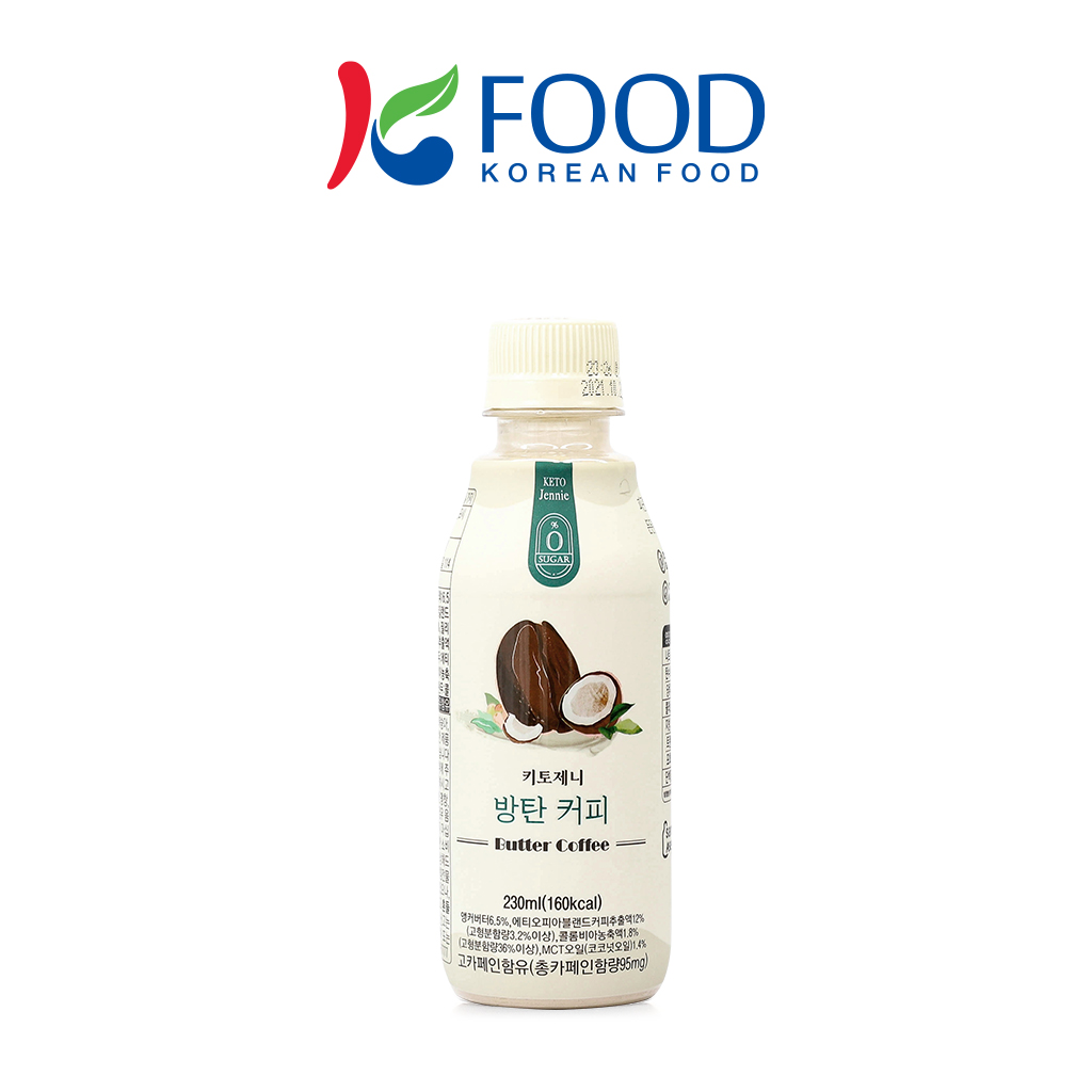 [KETO Jennie] Butter Coffee 230ml 1ea / Coconut MCT Oil / Sugar Free