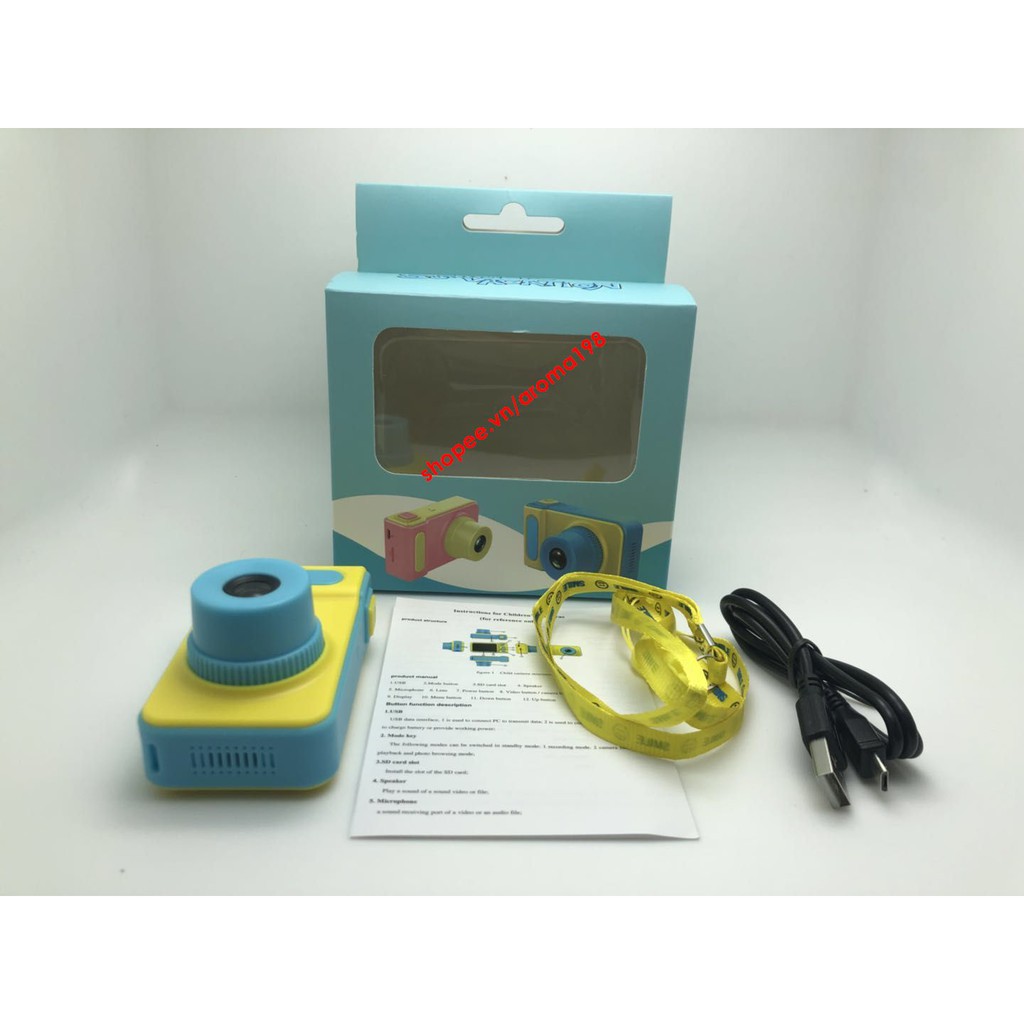 Máy Chụp Ảnh Kỹ Thuật Số FULL HD Cho Bé Yêu