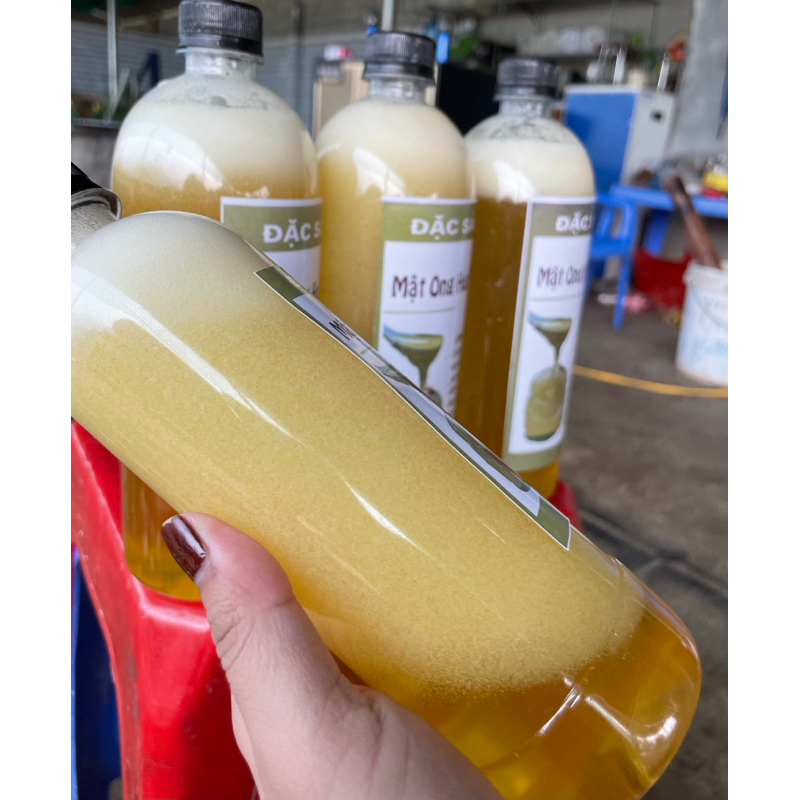 MẬT ONG BẠC HÀ  NGUYÊN CHẤT HÀ GIANG ( Thơm Chuẩ Đặc Nhiều Ga )