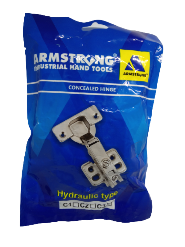 ARMSTRONG Soft Close Hydraulic Concealed Hinges Heavy Duty Per Pair
