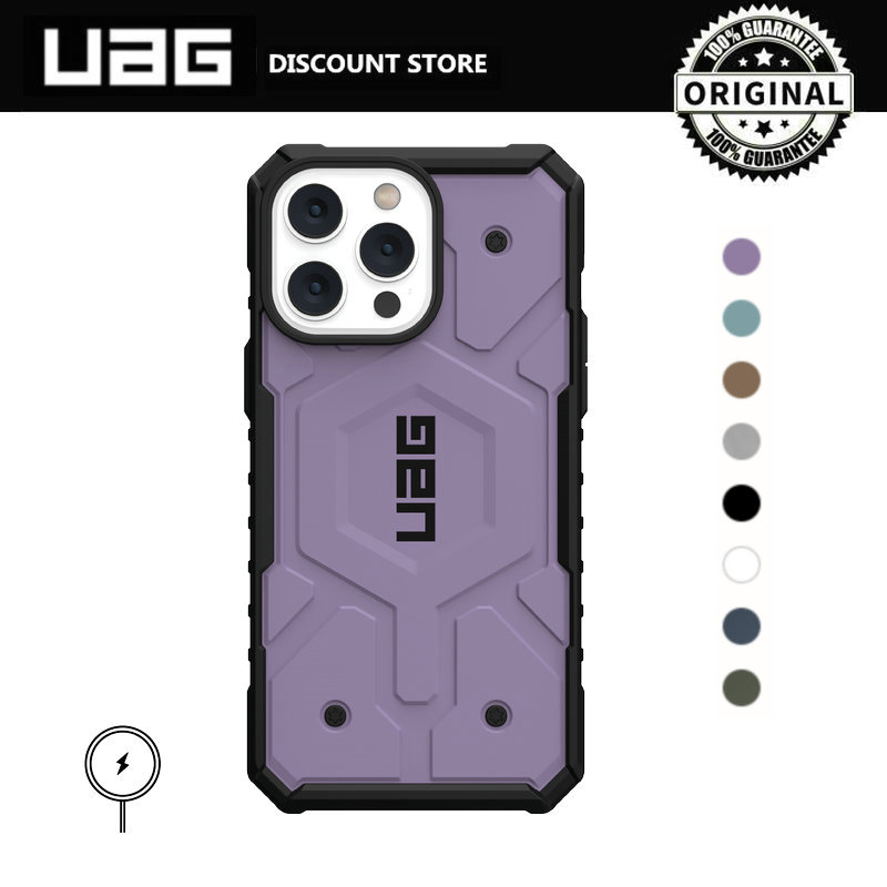 Original UAG Pathfinder Series with MagSafe Phone Case for iPhone 14 Pro Max / iPhone 13 / 12 Plus