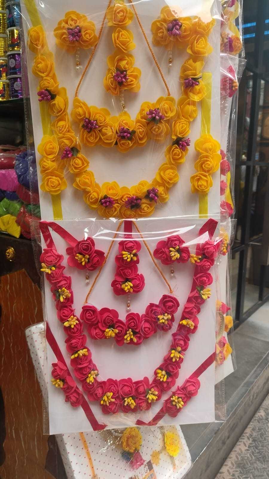 1 Set Handmade Flower Jewelry with Earrings | All Buy.