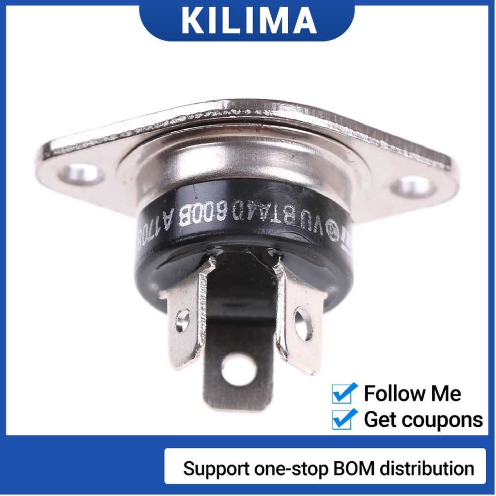 2pcs bta40-600b bta40-700b bta40 600v rd91 bta40-600 600v 40a triac