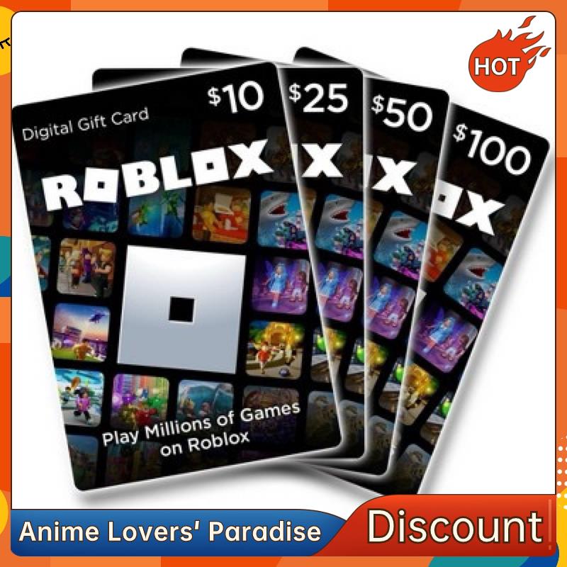 roblox ♛ LOWEST PRICE Original ROBLOX Game Card USD- Roblox Robux ...