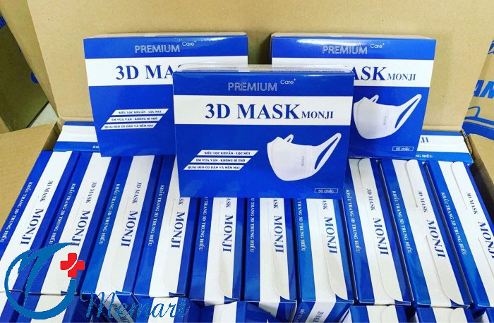 Khẩu trang 3D Monji công nghệ Nhật Bản