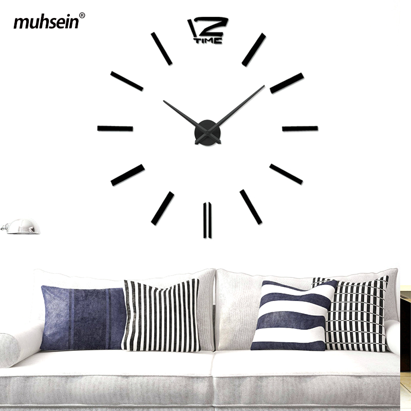 Clock Innoative Designs 【Innovative design】Muhsein Fashion Quartz Wall Clock 3D Rectangle ...