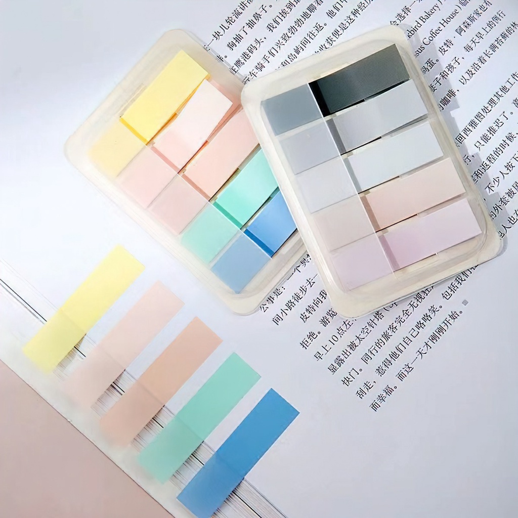 Colorful sticky notes paper