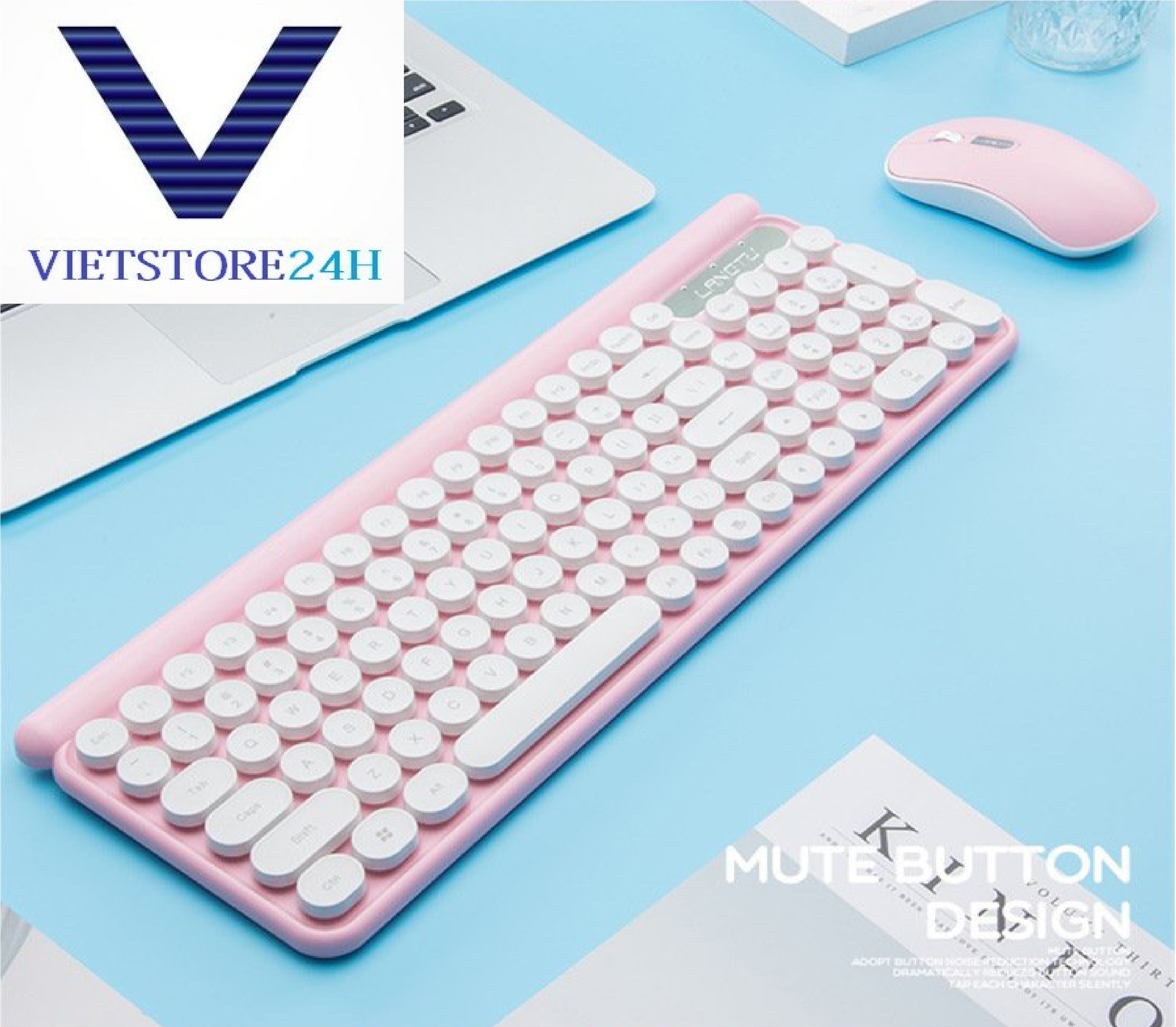 Bộ Bàn Phím Chuột Không Dây LANGTU LT400