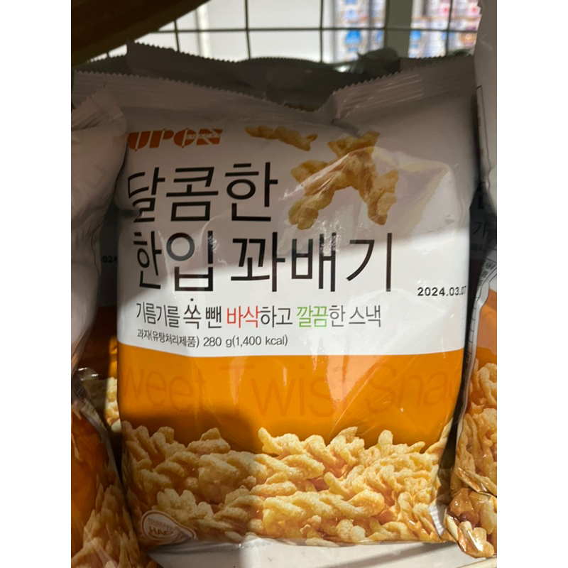 BIM BIM QUẨY XOẮN HÀN QUỐC 280G (UPON SNACK)