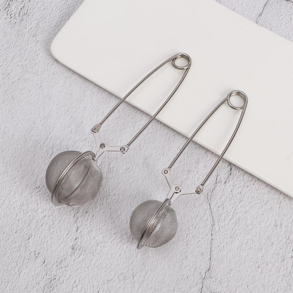 EWJ67 Handle Match Tea Bags Diffuser Kitchen Supplies Herb Coffee Tea Infuser Spice Filter Tea Strainer Teaware