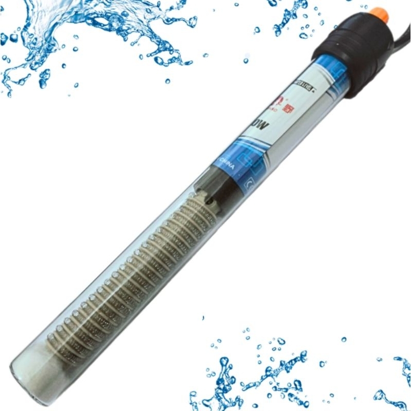 YAMANO HTK 50WATT 100WATT Pemanas Air Aquarium Heater Kaca