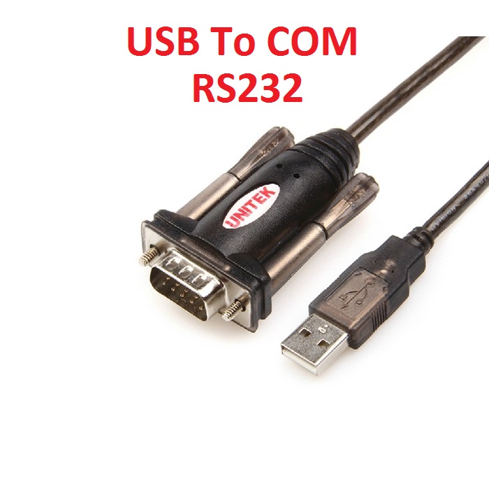 Cáp chuyển đổi USB sang RS232 - Unitek Y-105 Chính hãng