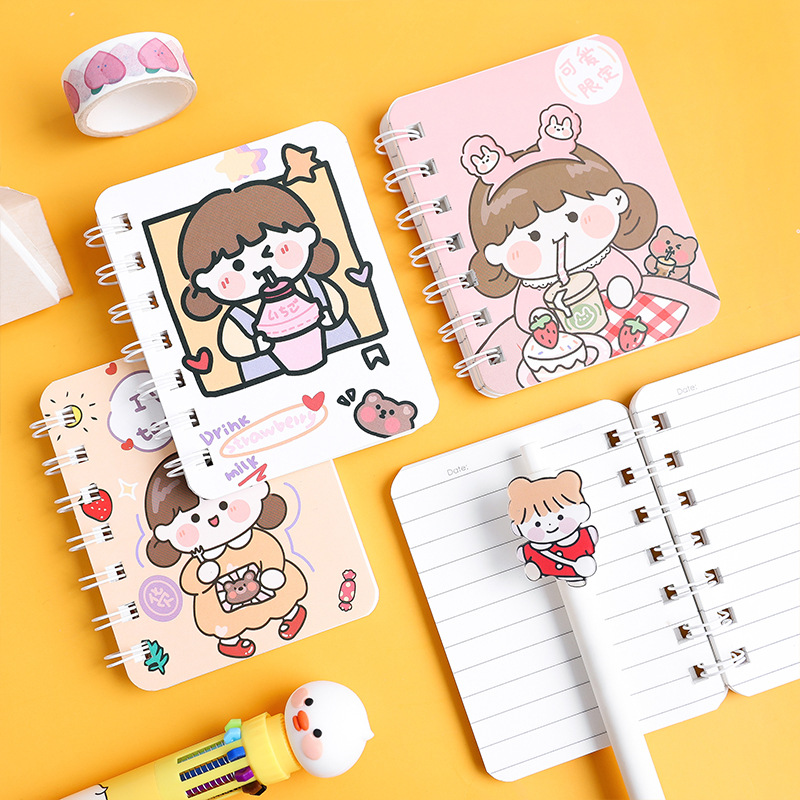 [HCM]Sổ ghi chú khổ A7 họa tiết cute - UniLabel