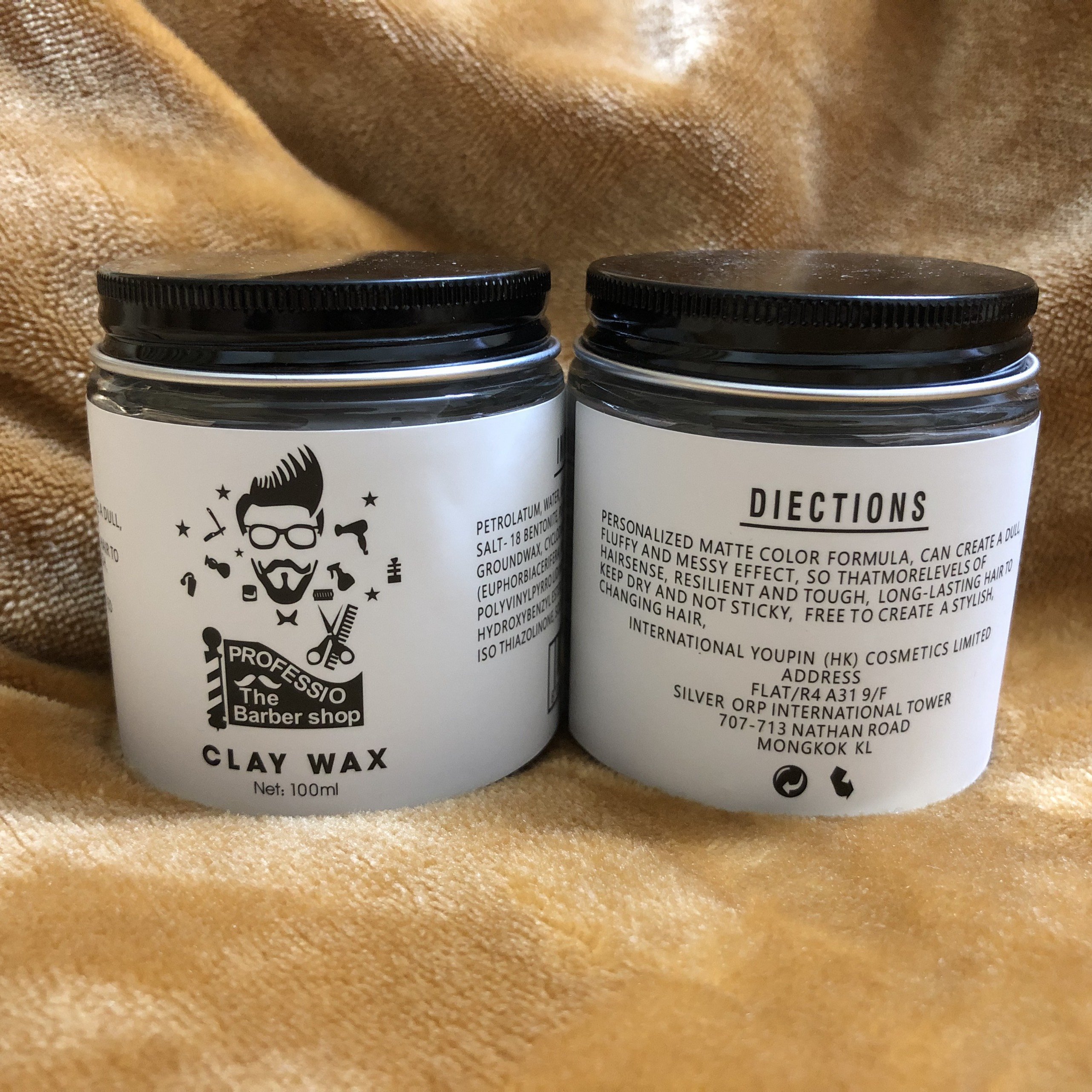 Sáp vuốt tóc nam Clay Wax Profession