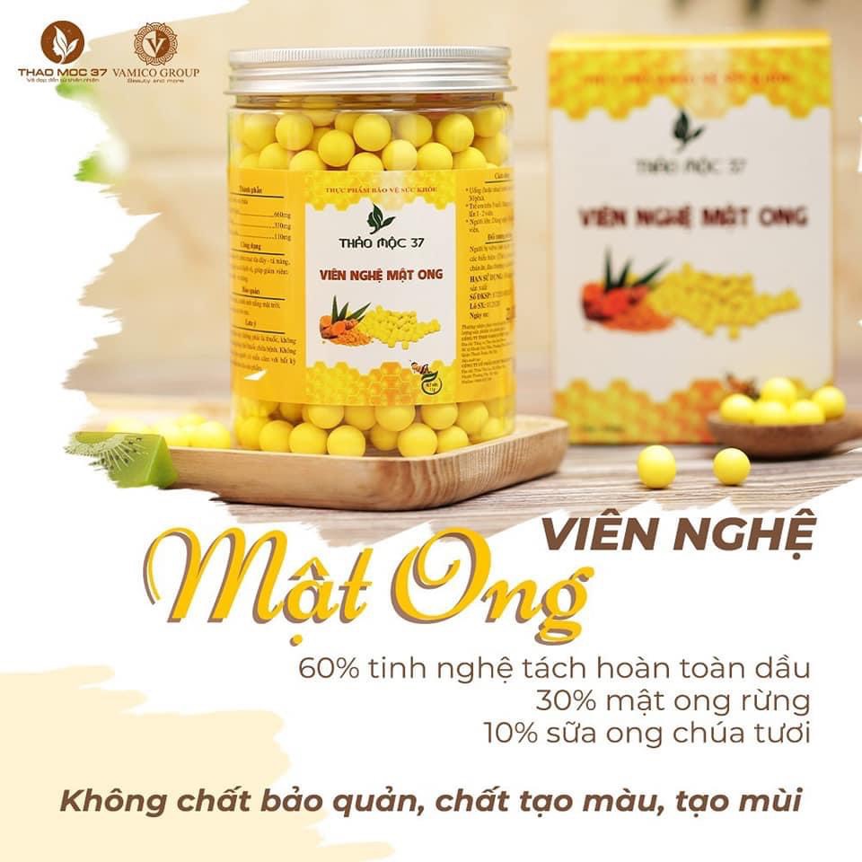 Viên nghệ mật ong Thảo Mộc 37