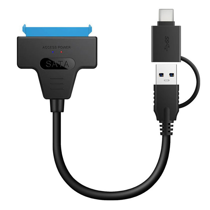 Thong✨Bán chạy✨Xe SATA Để USB 3.0 HDD Dây cáp kết nối loại Bộ chuyển đổi C/A Để OTG Cho 2.5 “SSD/HDD