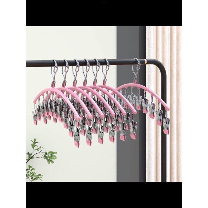Móc kẹp phơi đồ không rỉ - móc kẹp quần áo tiện lợi