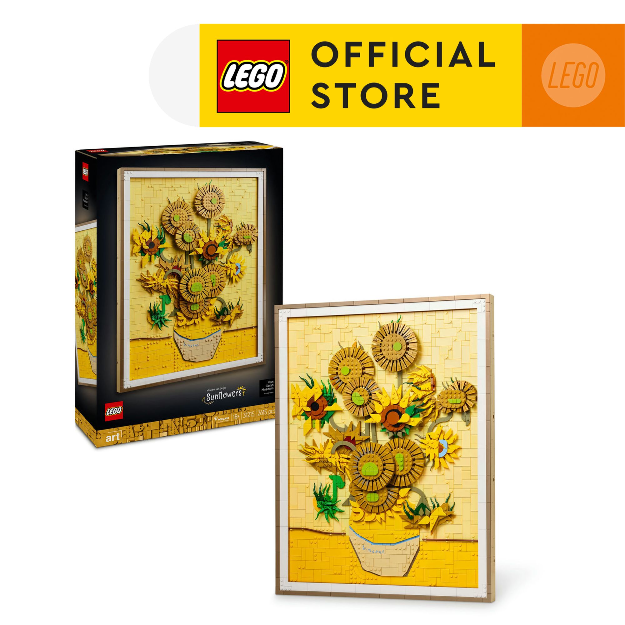 LEGO ART 31215 Vincent van Gogh – Sunflowers (2615 Pieces