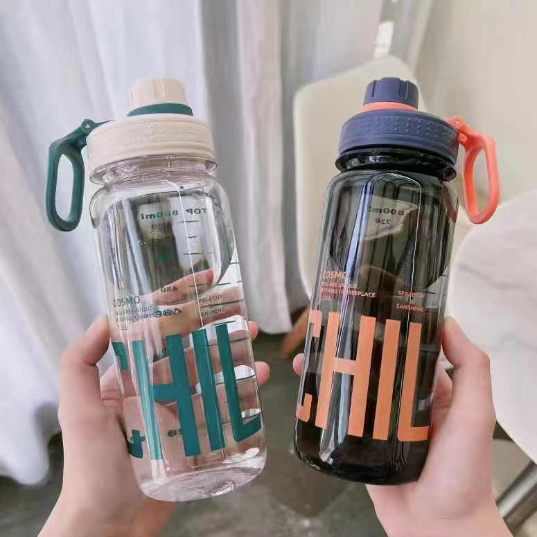 2 Liters Sports Water Bottles,Portable Wide Mouth Bottle Leakproof Plastic  Space Cup Travel Mugs wit…See more 2 Liters Sports Water Bottles,Portable