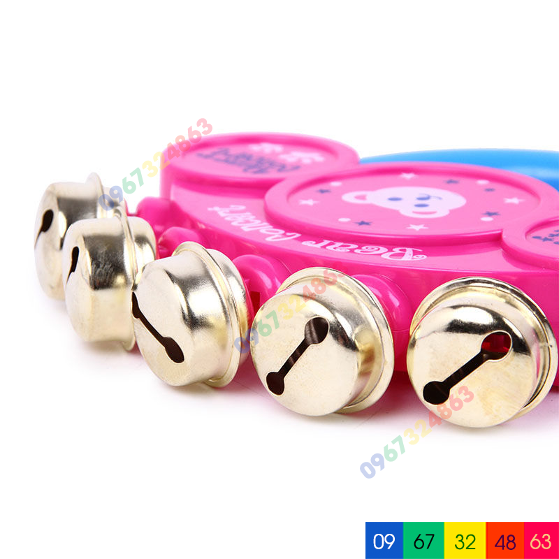 Lục lạc xúc xắc CHUÔNG cho bé họa tiết dễ thương
