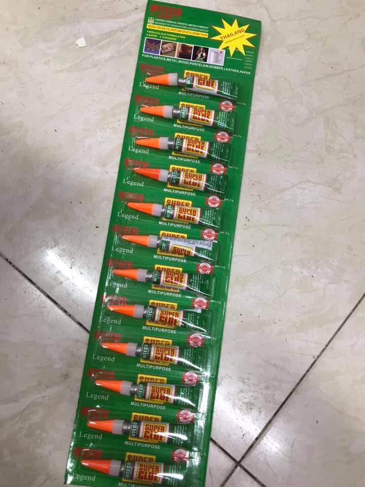 SET 2 Lọ Keo dán đa năng Super Glue siêu dính