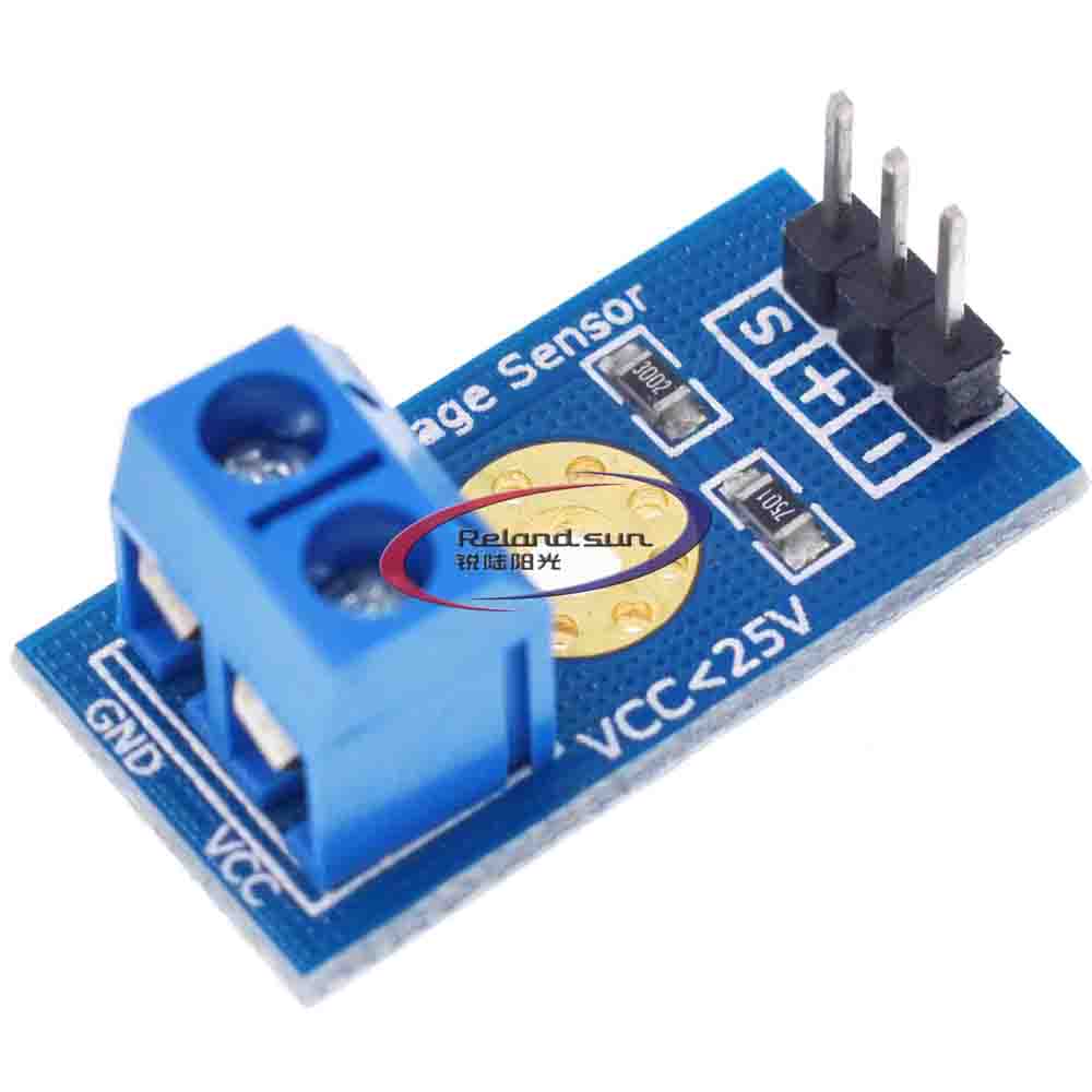 5pcs DC 0-25V Standard Voltage Sensor Module Test Electronic Bricks Smart Robot for arduino Diy Kit