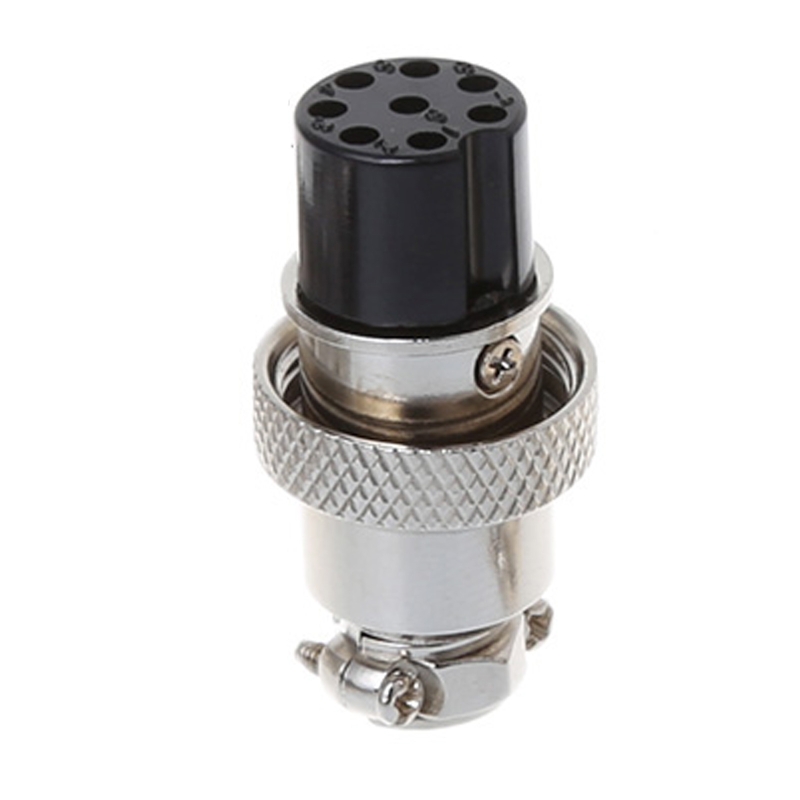 New arrival GX16 3/4/8 Pin Thread Female Circular Butting Aviation Socket Plug Wire Cable Panel Quick Connector Adapter Accessories